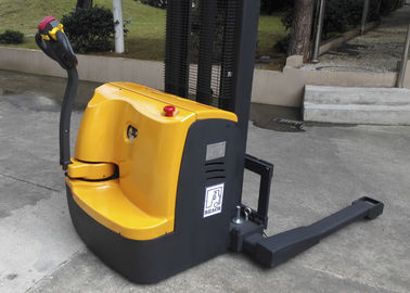 Καβαλικεύστε ηλεκτρικό Forklift Walkie ποδιών, διευθετήσιμο ηλεκτρικό τροφοδοτημένο Forklift