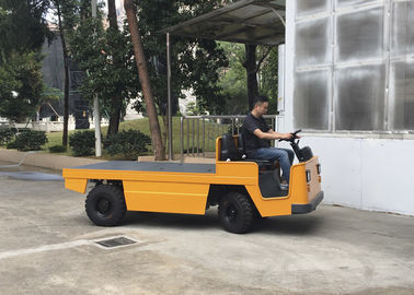 Προσανατολισμένο προς την μπαταρία ηλεκτρικό φορτηγό πλατφορμών, προσαρμοσμένο φορτηγό πλατφορμών επιφάνειας τετράτροχο