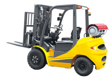 Διπλό Forklift καυσίμων ταχύτητας 20km/Χ 3,5 τόνος, Forklift LPG φορτηγό με τη σαφή διαφάνεια