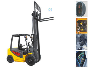 Ανυψωτικός 6 μέτρα ηλεκτρικό Forklift 3 τόνου, τρηπλό ευρύ μικρό ηλεκτρικό Forklift ιστών άποψης