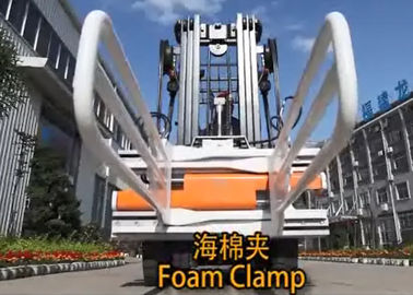 Forklift σφιγκτηρών αφρού ικανότητας 900kg 1000kg μόνη λαδώνοντας γλιστρώντας δομή συνδέσεων