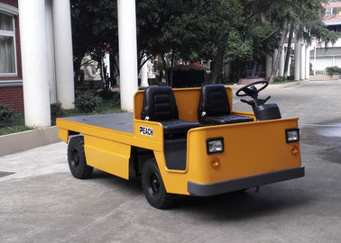 Πνευματικό χρησιμοποιημένο μπαταρία φορτηγό πλατφορμών, ηλεκτρικά βιομηχανικά τρακτέρ 3000kg ρυμούλκησης