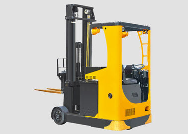 Ηλεκτρικό Forklift φορτηγών προσιτότητας τύπων καθισμάτων, στενό φορτηγό 6.2m προσιτότητας διαδρόμων ύψος ανύψωσης