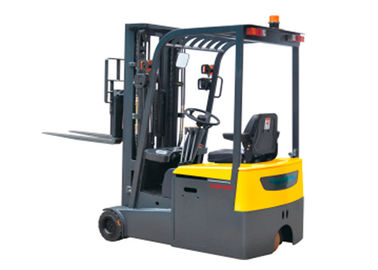 Τρίτροχα ηλεκτρικά Forklift Forklift αποθηκών εμπορευμάτων φορτηγά με την ικανότητα 1500kg Max